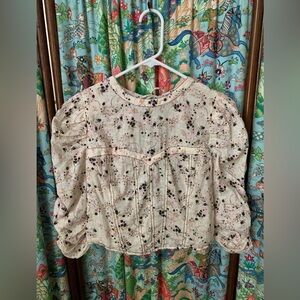 Free People Floral Top
